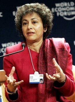 Irene Khan Chancellor of Salford University