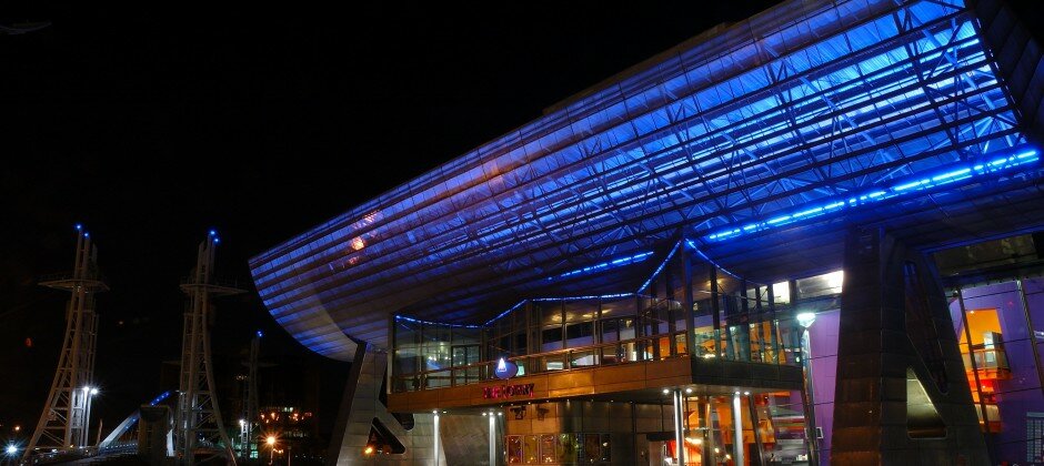 Our venue for TEDxSalford - The award winning Lowry Theatre Lowry