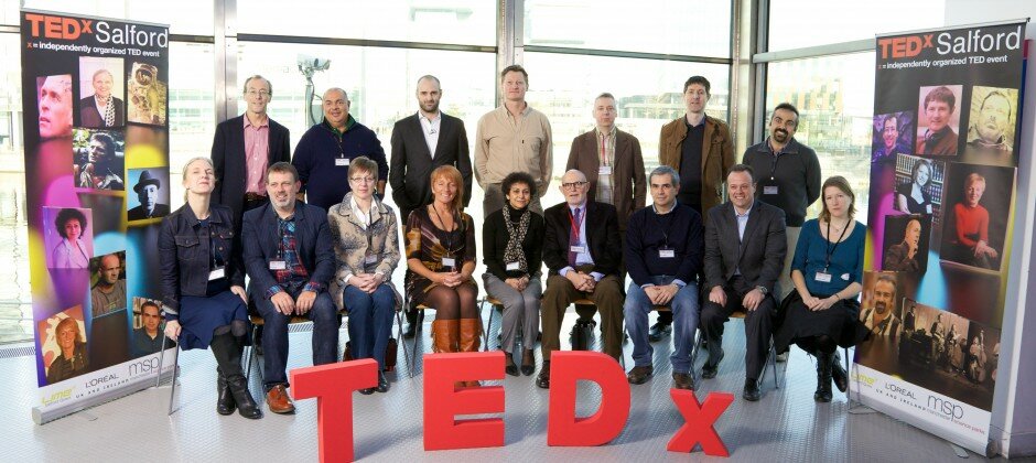 The Speakers & Performers at TEDxSalford 1.0 TEDxSalford - Speakers