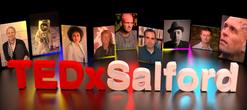 Some of the speakers and performers who spoke at TEDxSalford 1.0 speakers